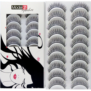 Model 21 Eyelashes No. 63 10 Pairs