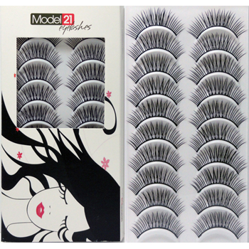 Model 21 Eyelashes No. 16T 10 Pairs