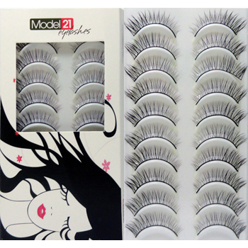 Model 21 Eyelashes No. 31 10 Pairs