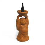 Abundance Buddha Incense Cone Holder