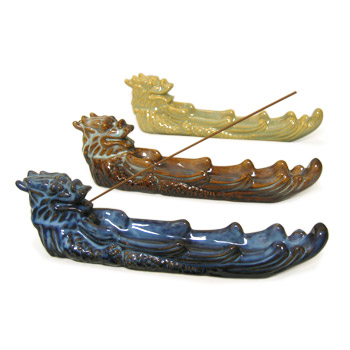 Porcelain Dragon Incense Burner
